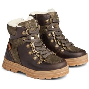 Wheat dětské zimní boty 346 - 3000 brown Velikost: 22 Tex membrána