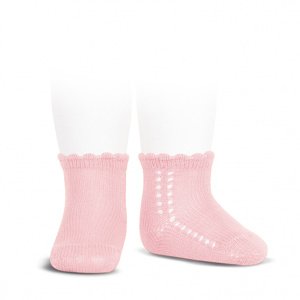Cóndor Condor dětské háčkované ponožky 25694 - 500 Velikost: 00 / 3 - 6 měsíců 100% bavlna