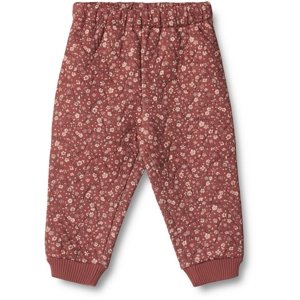 Wheat dětské termo kalhoty Alex 8580 - 2077 red flowers Velikost: 80 Vodoodpudivé