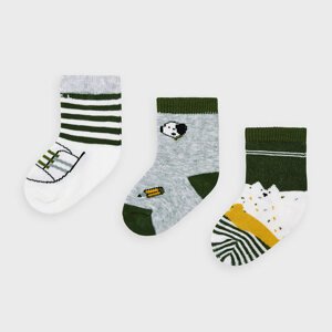 Mayoral set 3 párů kojeneckých ponožek 9305-011 Velikost: 55