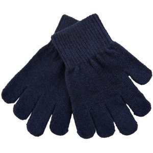 Mikk-Line Mikk - Line dětské vlněné rukavice 93002 Blue Nights Velikost: 8 - 16 let Vlna
