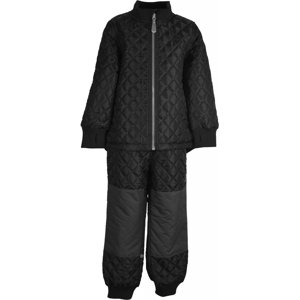 Mikk-Line Mikk - Line dětské termo kalhoty s bundou Black 4205 Velikost: 86 Termo, Voděodolný