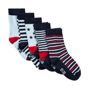 Minymo dětské ponožky set 5 kusů 5079-778 Velikost: 15 - 18 5 kusů v balení