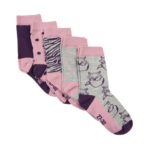 Minymo dětské ponožky set 5 kusů 5079-660 Velikost: 15 - 18 5 kusů v balení