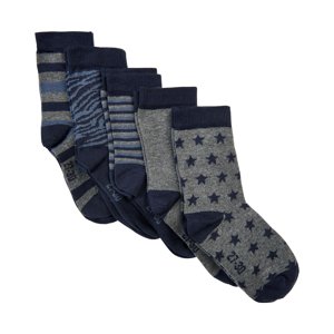 Minymo dětské ponožky set 5 kusů 5079-131 Velikost: 27 - 30 5 kusů v balení