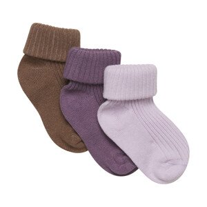 Minymo dětské ponožky set 3 kusů 5755-696 Velikost: 19 - 22 3 kusy v balení
