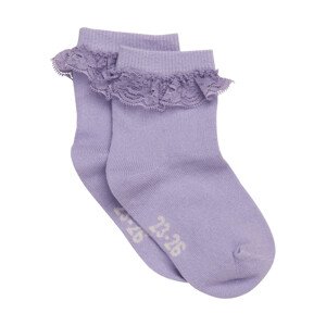 Minymo dívčí ponožky s krajkou 6024-630 Velikost: 15 - 18