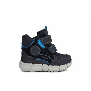 GEOX dětské zimní boty  B163PB - C4231 Velikost: 20 Voděodolné, kůže