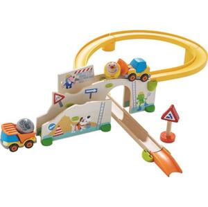 Haba dětská dřevená dráha s kuličkami a autíčky 1303081 Nejlepší hračky