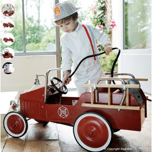 Baghera pedálové hasičské auto Nejlepší hračky