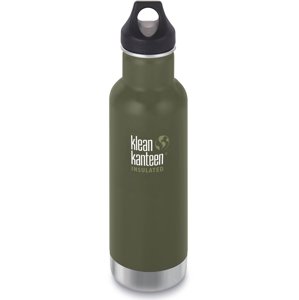 Klean Kanteen Insulated Classic w/Loop Cap - fresh pine 592 ml