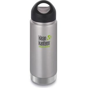 Klean Kanteen Insulated Wide w/Wide Loop Cap - brushed stainless 473 ml