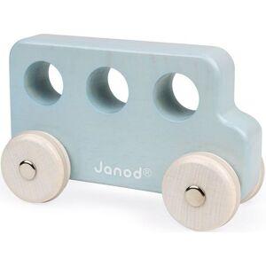 Janod Sweet Cocoon Push-Along Vehicle – bus blue
