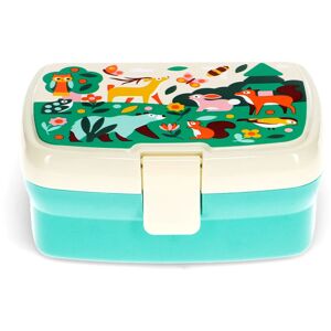 Rex London Lunch box with tray – Woodland