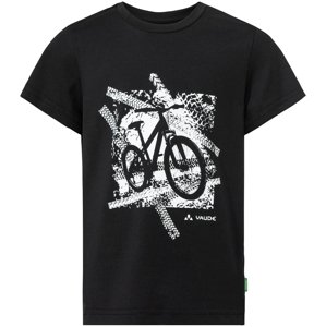 Vaude Kids Lezza T-Shirt - black/white 110/116