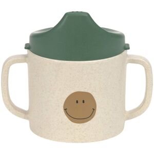 Lassig Sippy Cup PP/Cellulose Happy Rascals Smile green