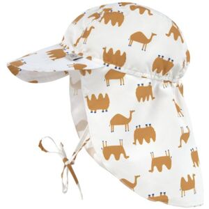 Lassig Sun Protection Flap Hat camel nature 46-49