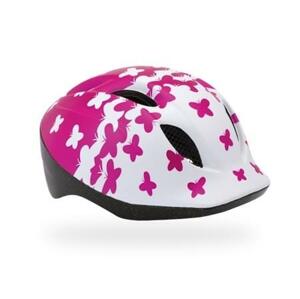Dětská helma na kolo Met Buddy - pink butterflies 46-53 2014