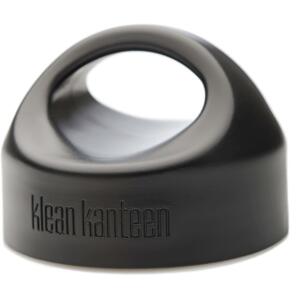 Klean Kanteen Wide Loop Cap - brushed stainless/black