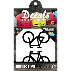 Reflective Berlin Reflective Decals - Bicycles - black