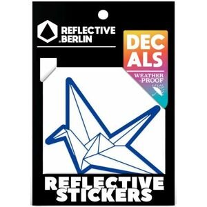 Reflective.Berlin Reflective Decals - Origami - blue