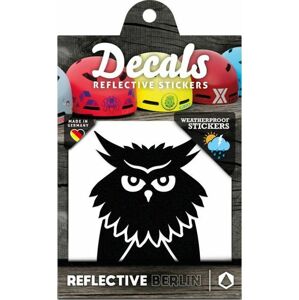 Reflective Berlin Reflective Decals - Owl - black