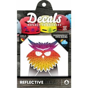 Reflective Berlin Reflective Decals - Owl - rainbow
