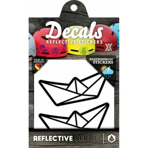 Reflective.Berlin Reflective Decals - OLD Paper Boat - black