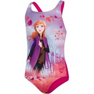 Speedo Disney Frozen 2 Anna Digital Medalist Swimsuit - forest magenta/hard candy 140
