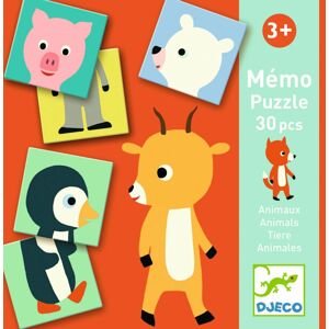 Djeco Memo Animo-puzzle
