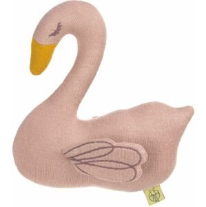 Lassig Knitted Toy with Rattle/Crackle Little Water-swan