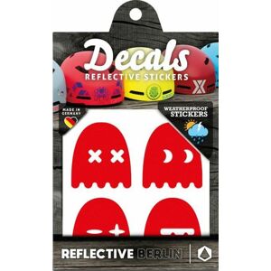 Reflective Berlin Reflective Decals - Ghosts - red