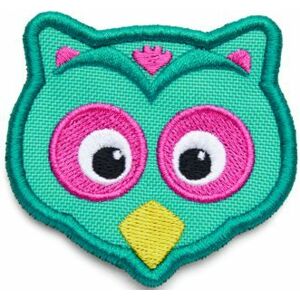 Affenzahn Velcro badge Owl - turquoise