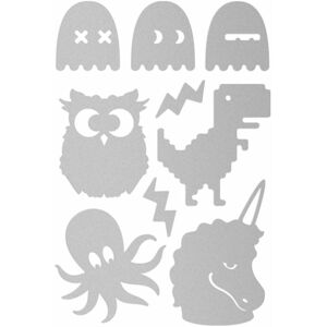 Reflective Berlin Reflective Stickies - Creatures - silver