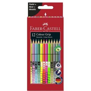 Faber-Castell Pastelky Grip Spec. edice, pap.krabička 12ks