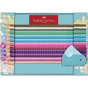 Faber-Castell Sada pastelek Sparkle,box 20 ks,ořezáv.