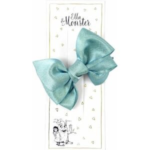 Ella & Monster Hair clip-romantic bow mint