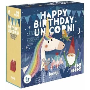Londji Dětské puzzle  -Happy Birthdaycorn
