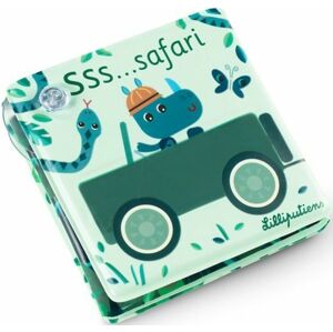 Lilliputiens - kouzelná knížka do vany s přísavkami - Safari