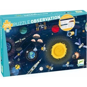 Djeco Vesmír - puzzle 200 dílků