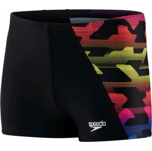 Speedo Digital Allover Shorts - Black/Yellow 164