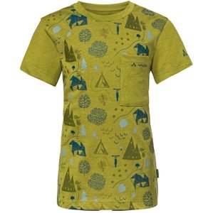 Vaude Kids Tammar AOP T-Shirt - wild lime 122/128