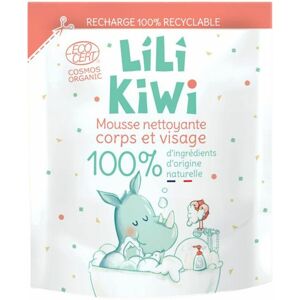 LiLiKiWi - dětská čistící pěna na tělo i obličej náhradní náplň 250 ml