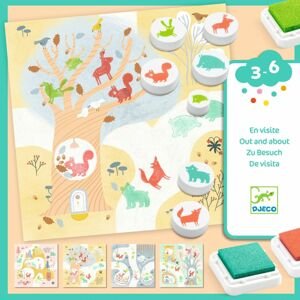 Djeco Little ones - Stamps Out and about