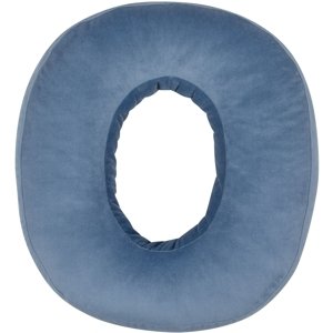 Sametový polštář Betty’s Home ve tvaru čísla 0 - Blue