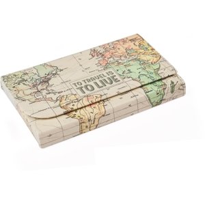 Legami Nice To Meet You - Card Holder - Map