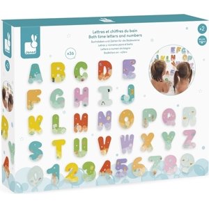 Janod Bath time letters and numbers