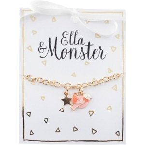Ella & Monster - goldpinkbird bracelet