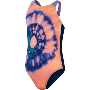Speedo Placement Pulseback - ammonite blue/soft coral/aquarium/miami lilac 152