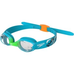 Speedo Infant Illusion Goggle - azure blue/fluo green/fluo orange/clear